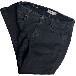 CAbi 3189 Women's New Crop Jeans Size 4 Black